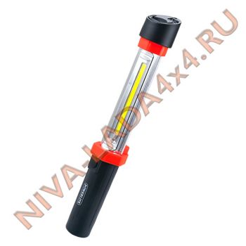 Лампа рабочая светодиодная AVS CD807 COB 220/12в аккумулятор