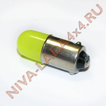 Лампа T4W белая светодиодная COB 3D T8,5 (Ba9s), с цоколем