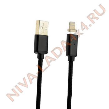 Кабель для iphone 5-X AVS IP-M5, (1м.) МАГНИТНЫЙ
