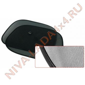 Шторка солнцезащитная AVS-201S 44х38см на присосках (2шт.)