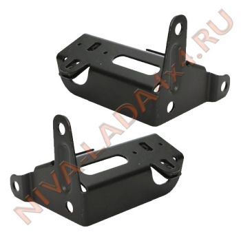 Кронштейн крепления фиксатора спинки заднего сиденья НИВА 21214м; 21214-6820066; 21214-6820067 комплект