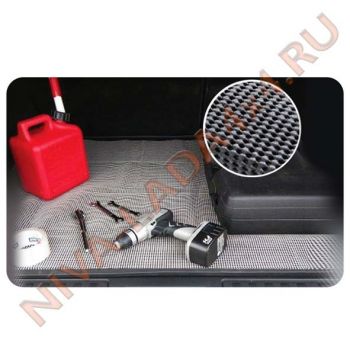 Коврик в багажник универсальный противоскользящий AVS AP-107 (100x70 см)