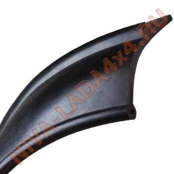 Расширители арок универсальные (резиновый профиль) 40мм х 6м ЛАЙТ НИВА (без ленты)