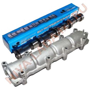 Вал распределительный 21214-1006008 ИПК Колобок подъем-11,0/10,0 ширина фаз 251 ТРОФИ 4х4 в сборе