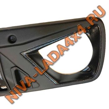 Решетка радиатора НИВА 21214-8401014 ЗЛАЯ, черная, шагрень