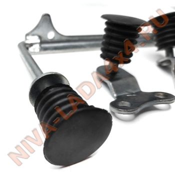 Набор крепления экрана ресивера НИВА 2123; кронштейны 2123-1042020; 2123-1042030; 2123-1042040 в сборе с опорами №6272