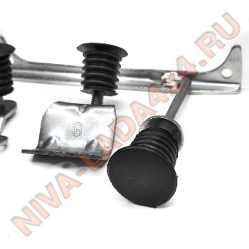 Набор крепления экрана ресивера НИВА 2123; кронштейны 2123-1042020; 2123-1042030; 2123-1042040 в сборе с опорами №6272