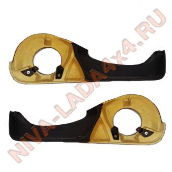 Акустические подиумы с карманами НИВА Шевроле 2123; NIVA Travel; 16см. АвтоСоната