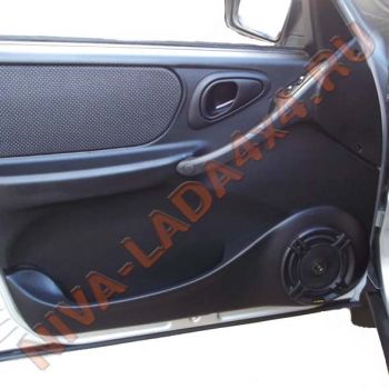 Акустические подиумы с карманами НИВА Шевроле 2123; NIVA Travel; 16см. АвтоСоната