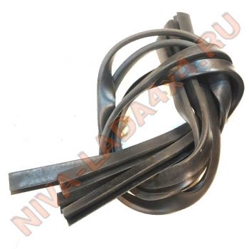 Защита арок колесных универсальная, резиновый профиль 4шт х 1,5м вынос 0мм