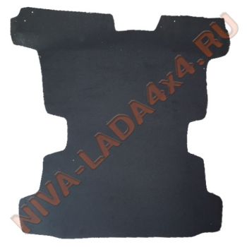 Облицовка пола багажника НИВА 21214-5109055 ворсовый коврик, с запуском под заднее сиденье