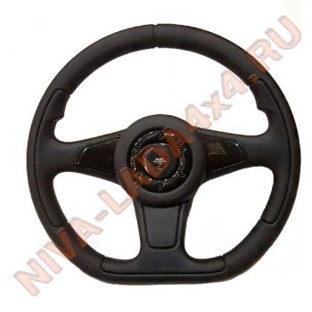 Рулевое колесо НИВА 21213-3402012-10; 2121; 21214; 21218; 2131 Sport Extreme Black Techno