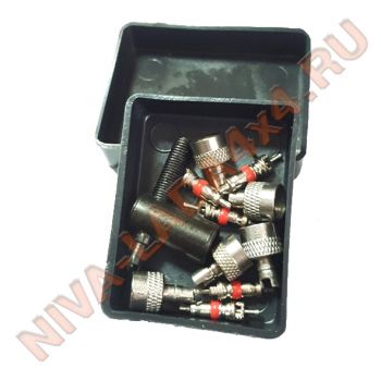 Набор автолюбителя (колпачки, золотники, метчик)