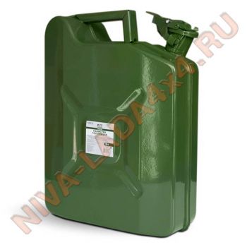 Канистра 10л. топливная металлическая вертикальная AVS VJM-10