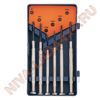 Отвертки для точной механики Sparta 133445 набор 6шт.