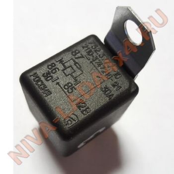 Реле 752.3777-10 (902.3747-10) 4 контакта 30А АВАР с резистором реле бензонасоса НИВА