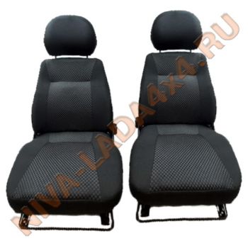Сиденье переднее НИВА 21214-6810010; 21214-6810011 усиленный каркас Приора без обогрева (ПАРА)
