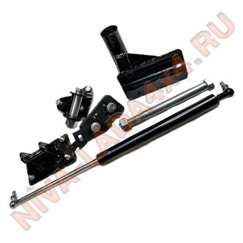 Кронштейн запасного колеса НИВА 21213; 21214; 2131 ТС-3307 калитка черная