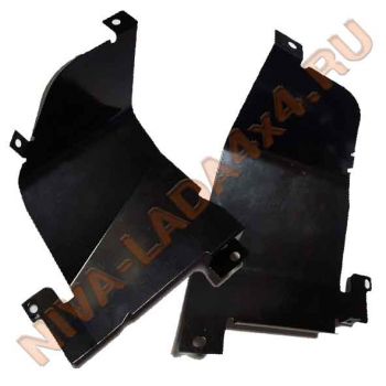 Брызговики двигателя НИВА 21214 с 2019 г.в. (2 детали)