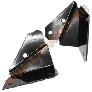 Кронштейн фартука, брызговика заднего НИВА-Шевроле 21230-8404414; 21230-8404415 УСИЛЕННЫЕ (пара) до 2009г.