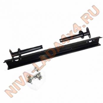 Усилитель бампера переднего НИВА Urban 21214-2803131-00 с кронштейнами 21214-2803116; 21214- 2803117