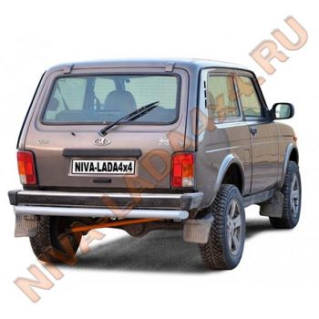 Защита бампера заднего НИВА ТС-3345 "труба"
