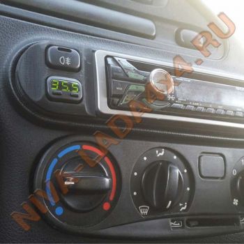 Рамка магнитолы NIVA-Chevrolet, тюнинг панели приборов