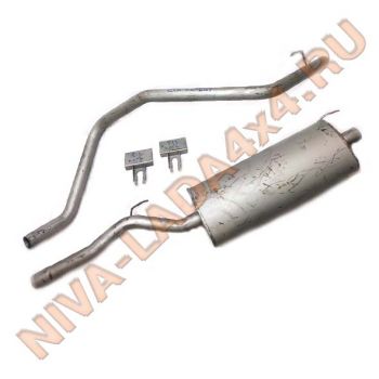 Глушитель НИВА под ГБО 21213 карбюратор