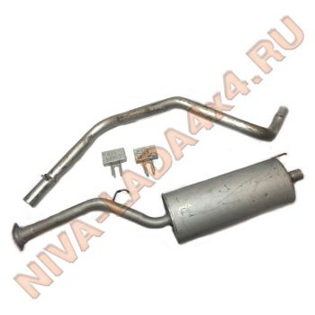 Глушитель НИВА под ГБО 21214 инжектор Е-2
