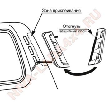 Воздухозаборники НИВА OPTIMAL Aero-Effect (на капот + боковые) АвтоПолимерСервис черные 0701-30 NEW
