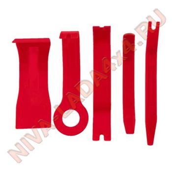 Набор съемников панелей салона автомобиля AVS CRS-05