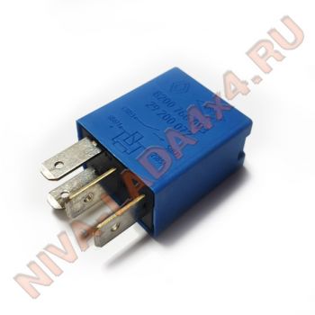 Реле Renault 8200766093 (синее) 4 контакта 29200072
