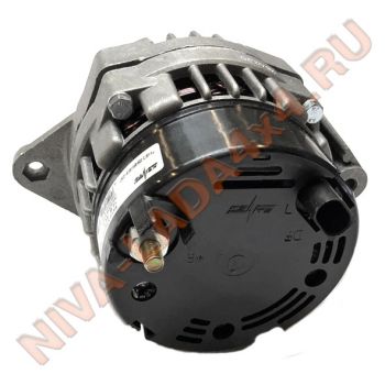 Генератор НИВА 21214-3701010 КЗАТЭ 80А 9412.3701-07 NIVA 4x4 c 2019 года выпуска без кондиционера, ЕВРО разъем