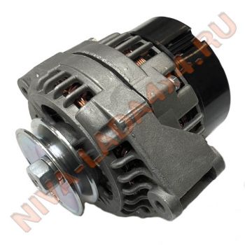 Генератор НИВА 21214-3701010-10 КЗАТЭ 110А 9412.3701-25 NIVA 4x4 c 2019 года выпуска с кондиционером, ЕВРО разъем