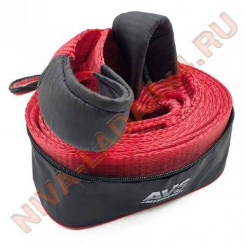 Трос буксировочный AVS ST-205S Expert 20т. 5м. петли