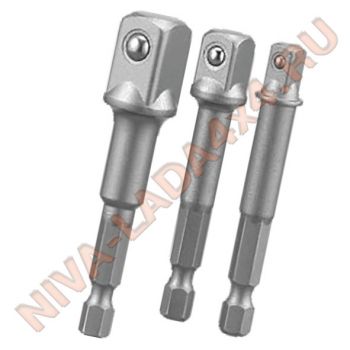 Набор адаптеров для торцевых головок AVS NAD-3