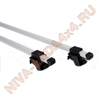 Багажник поперечные дуги на рейлинги 125см Атлант 30.8913 НИВА-Шевроле, универсальные, алюминиевые