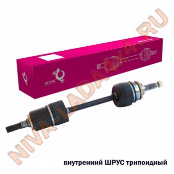 Привод переднего колеса НИВА 21213-2215011 БелМаг Трипоид (22 шлица) левая сторона