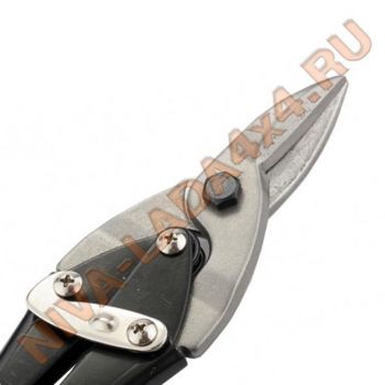 Ножницы по металлу Matrix 78330, обрезиненные ручки, 250мм.