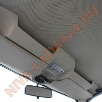 Накладка травмобезопасная потолка НИВА 4х4 COMFORT OPTIMAL 0401-ПЛ-72-БО с плафоном, черная