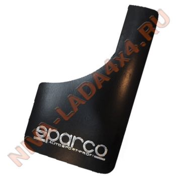 Брызговики универсальные Sparco (4шт) черные 22х38 см