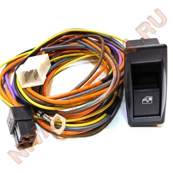 Жгут проводов подключения электростеклоподъемников универсальный НИВА 21214м с переключателями в двери