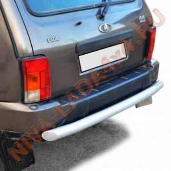 Защита бампера заднего НИВА Urban 4x4 ТС-3346 (труба со скосом)