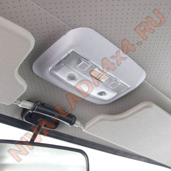 Плафон освещения салона НИВА Urban 2170-3714010 с рамкой и кронштейном 2170-3714014; 21218-3714500