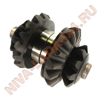 Шестерня полуоси НИВА 2123-2303050-00-0 в сборе сателлит РПМ 2101-2403055; ось сателлитов 2101-2403060; шайба опорная 2101-2403059
