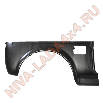 Жесть, крыло заднее правое НИВА 21213-8404014-63 ремонтная вставка НИЖНЯЯ часть боковины
