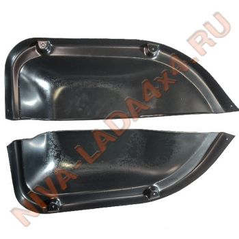 Карманы на двери НИВА Шевроле 2123-6202022; 2123-6202023 задние (комплект) усиленный вариант, высота 130мм.