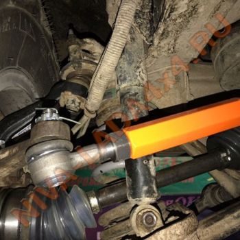 Тяги рулевой трапеции НИВА 2121; 21213; 21214; 2131 до 2009 г.в. усиленные AMG-S-C155 (пара) ZST 26-0321-Р