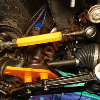 Тяги рулевой трапеции НИВА 2121; 21213; 21214; 2131 до 2009 г.в. усиленные AMG-S-C155 (пара) ZST 26-0321-Р