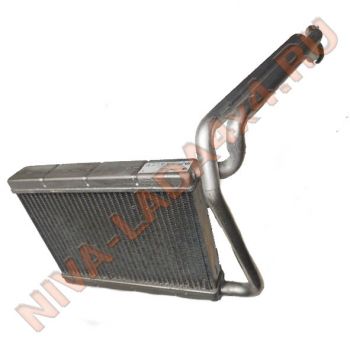 Радиатор отопителя НИВА 21214 Luzar LRh 0128 алюминиевый для машин с 2020 года выпуска